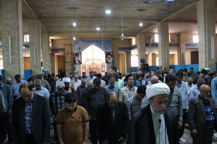 تصاویر/ اقامه نمازجمعه شهر جوپار