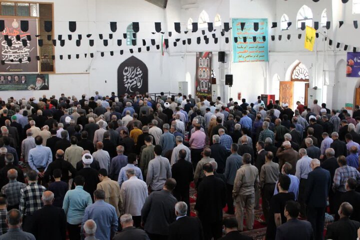تصاویر/ برگزاری نماز جمعه در شهرستان آمل