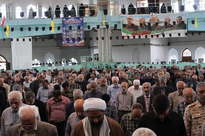 تصاویر/ برگزاری نماز جمعه در شهرستان آمل