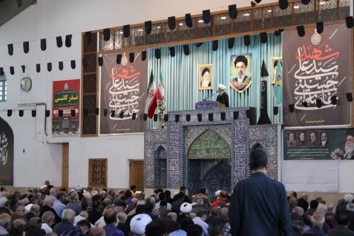 تصاویر/ برگزاری نماز جمعه در شهرستان آمل
