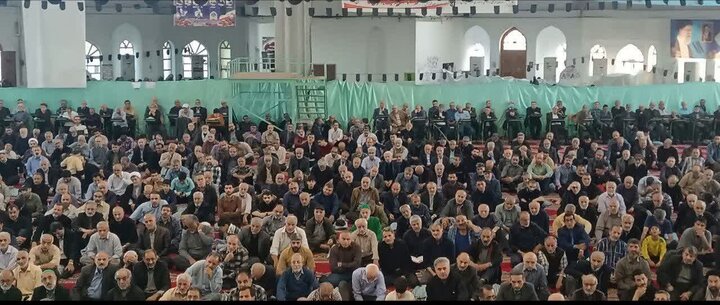 تصاویر/ برگزاری نماز جمعه در شهرستان آمل