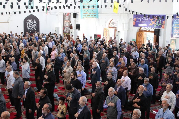 تصاویر/ برگزاری نماز جمعه در شهرستان آمل