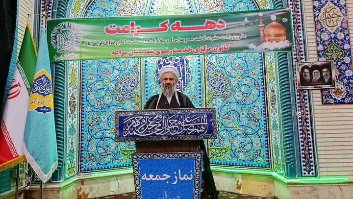 تصاویر/ اقامه نماز جمعه مراغه