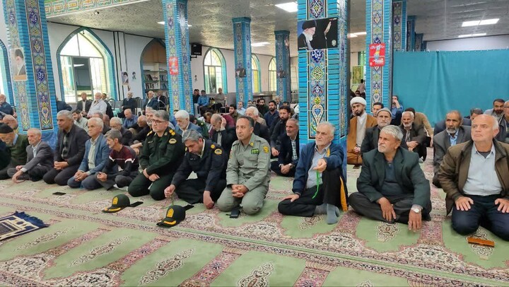 تصاویر/ اقامه نماز جمعه طارم