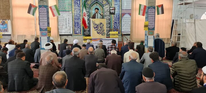 تصاویر/ اقامه نماز جمعه سلطانیه
