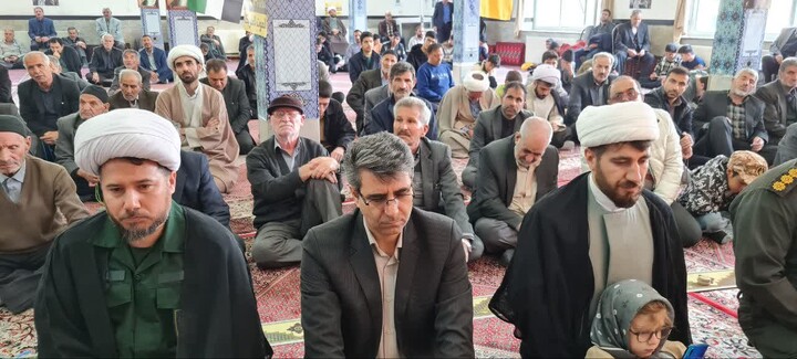 تصاویر/ اقامه نماز جمعه سلطانیه