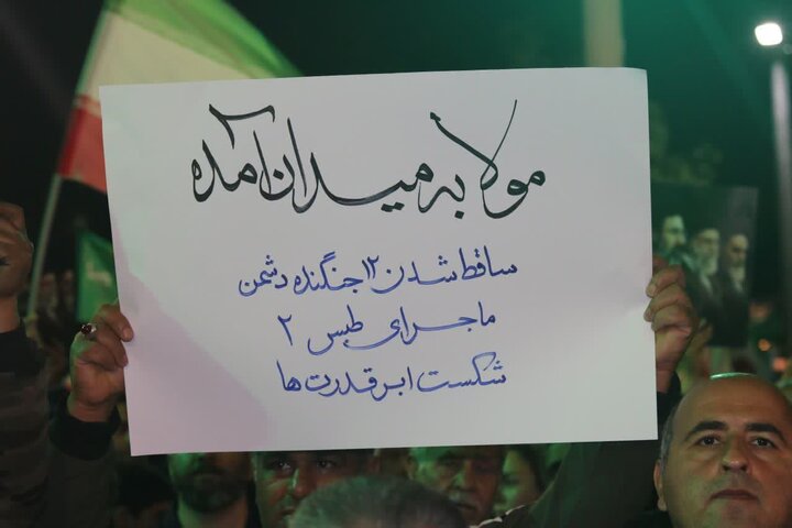 تصاویر/ پیام مردم آمل در پلاکاردها