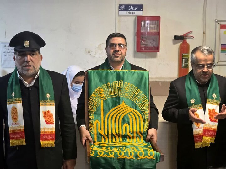 تصاویر/ حضور خدام رضوی در بیمارستان بقیه الله الاعظم(عج) دیلم