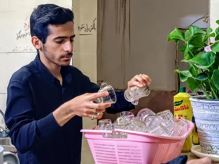 تصاویر/ کافه گفت و گو طلاب شهرستان بم