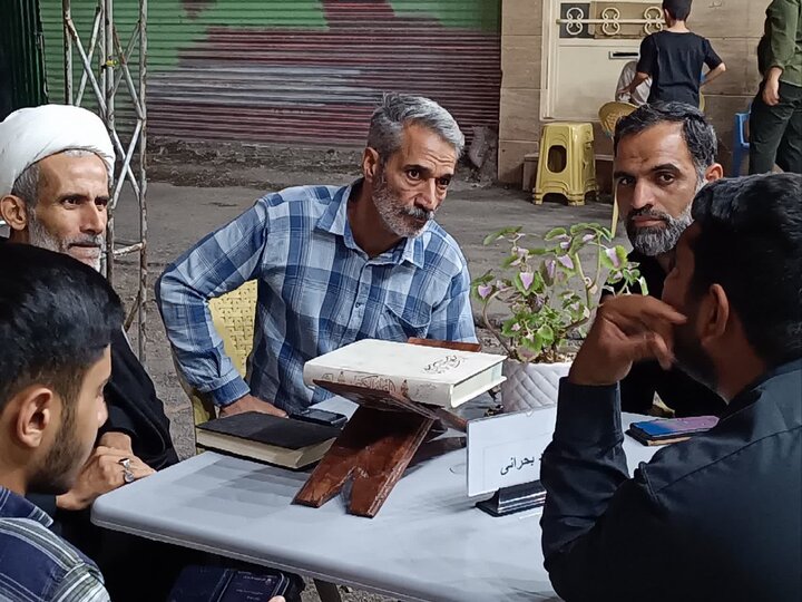 تصاویر/ کافه گفت و گو طلاب شهرستان بم