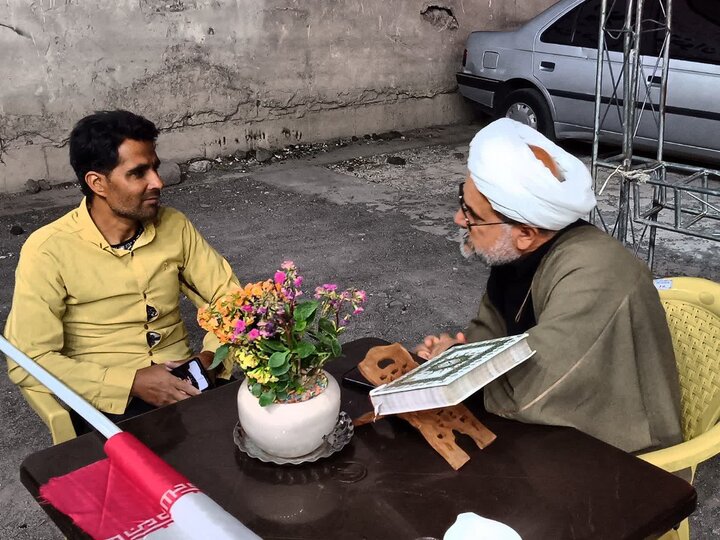 تصاویر/ کافه گفت و گو طلاب شهرستان بم