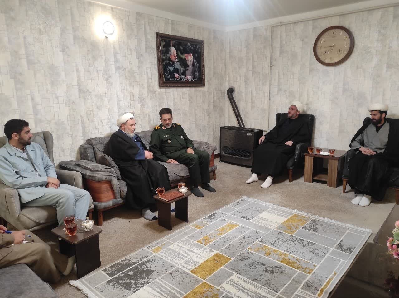 گزارش سفر دو روزه مسئول سازمان بسیج اساتید، طلاب و روحانیون کشور به همدان+تصاویر