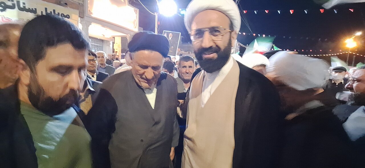 مراسم باشکوه و اجتماع مردمی شهر دهدشت