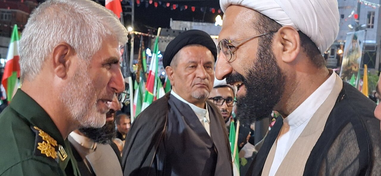 مراسم باشکوه و اجتماع مردمی شهر دهدشت