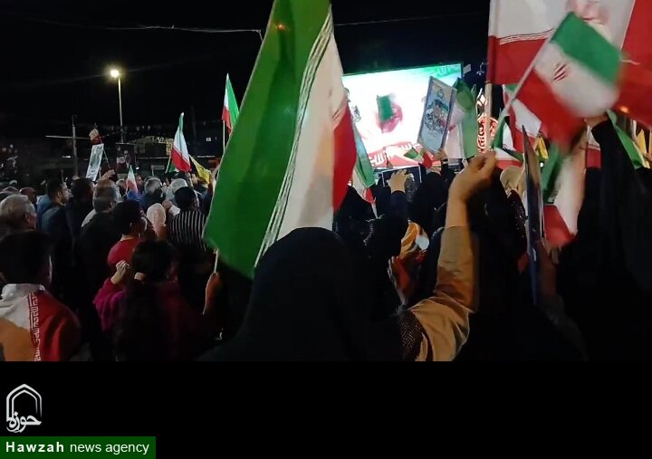 فیلم |  حضور حماسی مردم غیور پلدختر در پنجاه و چهارمین شب بیعت با رهبر انقلاب