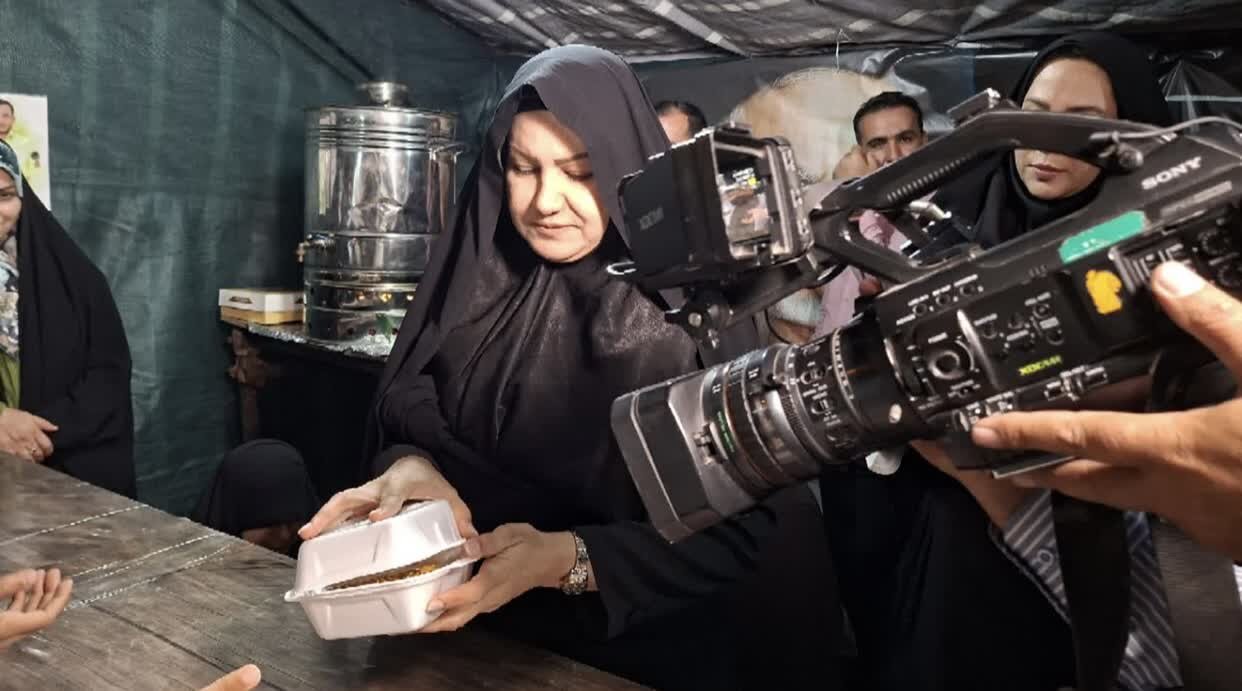 فریاد رسا و میدان‌داری شیرزنان کهگیلویه و بویراحمد در پنجاه و چهارمین شب موکب شهدا