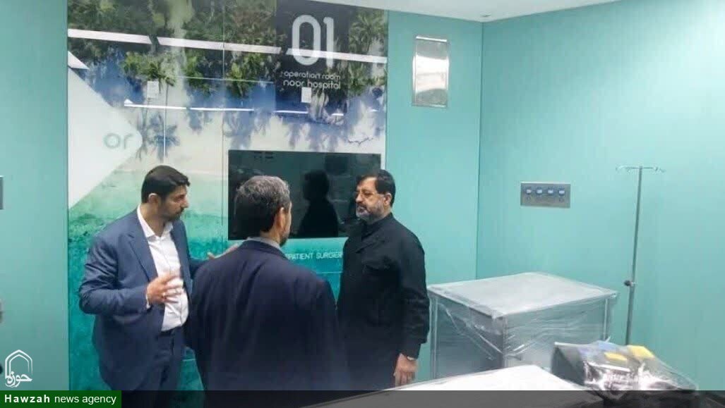 ظرفیت توریسم سلامت بیمارستان نور قم بی‌نظیر است