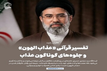 عکس نوشت| تفسیر قرآنی(عذاب الهون) و جلوه های گوناگون عذاب