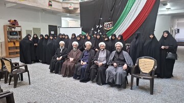 تصاویر/ بازدید مدیر حوزه علمیه خواهران از مدرسه علمیه خواهران برازجان