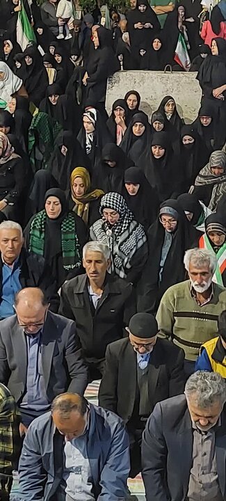تصاویر/ نماز استغاثه به امام زمان (عج) در شهرستان آمل