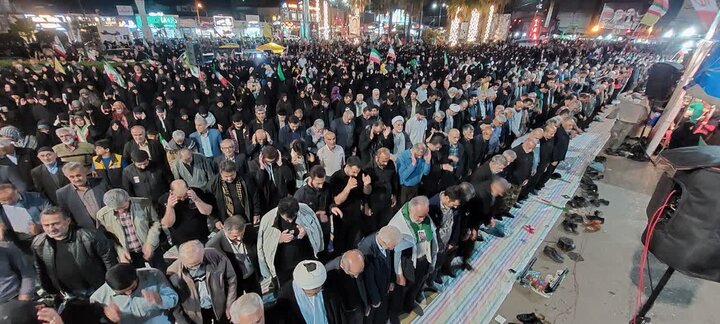 تصاویر/ نماز استغاثه به امام زمان (عج) در شهرستان آمل