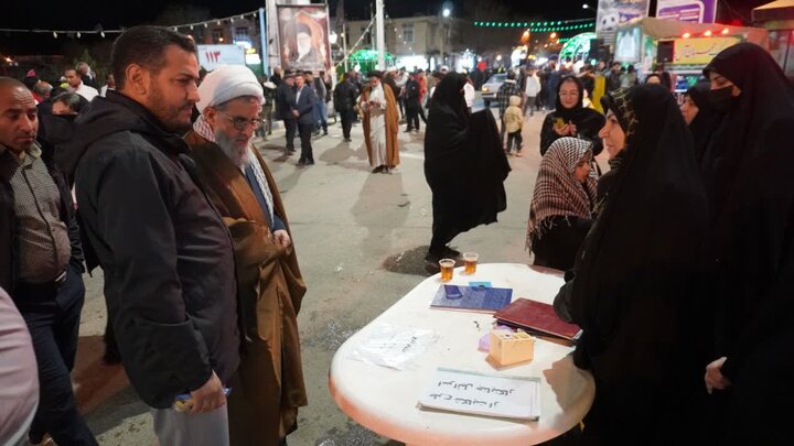 تصاویر/ پنجاه و پنجمین شب تجمع مردمی در حمایت از نظام و نیروهای مسلح در چالدران