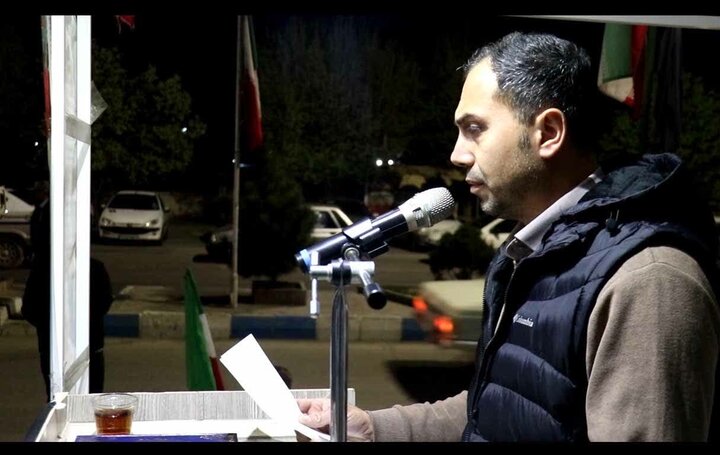 تصاویر / مردم بخش نازلو: حمایت از نیروهای مسلح تا خونخواهی رهبر شهید