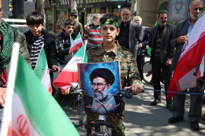 تصاویر/ اجتماع بزرگ دوچرخه سواری« سربازان  سیدعلی» به همت مدرسه علمیه امام علی علیه السلام سلماس
