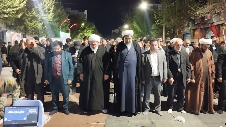 تصاویر/ خونخواهی رهبر شهید؛ شعار اصلی تجمع پنجاه و پنجم مردم شهرستان میاندوآب