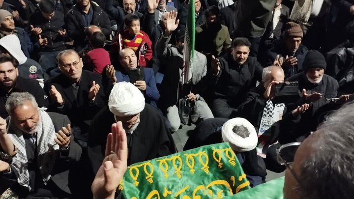 تصاویر/ خونخواهی رهبر شهید؛ شعار اصلی تجمع پنجاه و پنجم مردم شهرستان میاندوآب