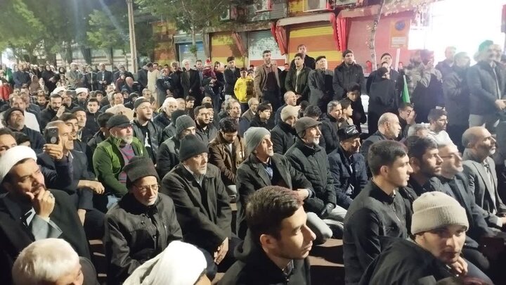 تصاویر/ خونخواهی رهبر شهید؛ شعار اصلی تجمع پنجاه و پنجم مردم شهرستان میاندوآب