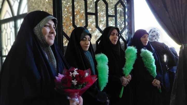 تصاویر/ چهارمین اجتماع عظیم بانوان و حماسه آفرینان تبیین در ارومیه
