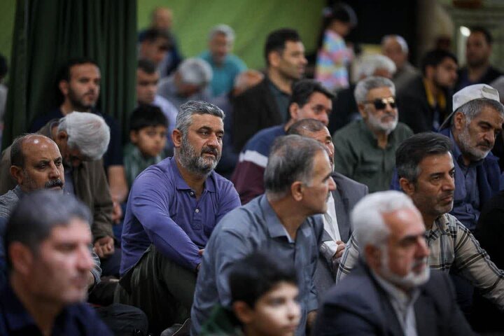 تصاویر / حضور امام جمعه قزوین در جمع مردم محمدیه