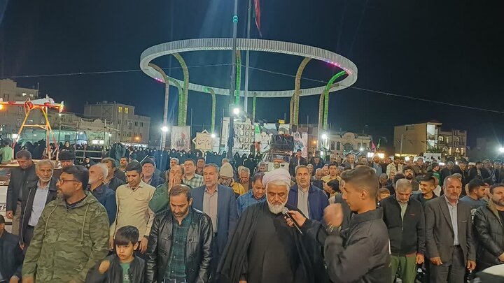 تصاویر/اقامه نماز استغاثه به امام زمان (عج)در زرندیه