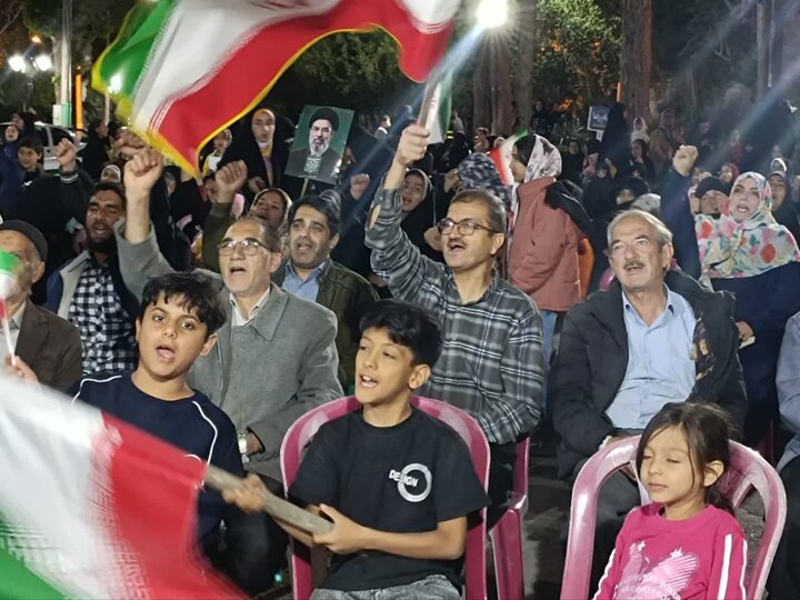 تصاویر/ اجتماع مردمی شهرستان میامی