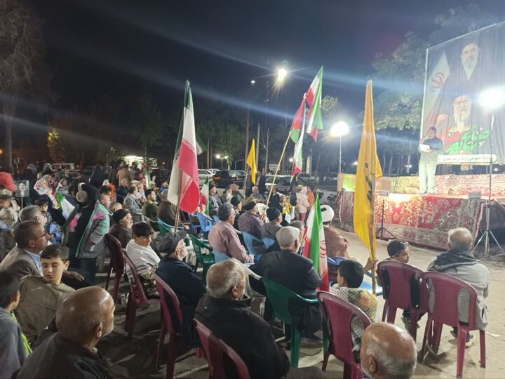 تصاویر/ اجتماع مردمی شهرستان میامی