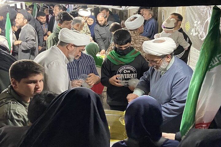 تصاویر/ موکب حوزوی طلاب و روحانیون بسیجی کرمانشاه در اجتماع «نحن منتقمون»
