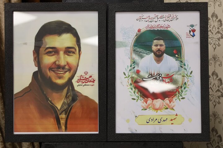 تصاویر/ دیدار اعضای شورای کار و تعاون  و تجلیل از خانواده شهید مصطفی تمثیلی توسط آیت الله موسوی اصفهانی