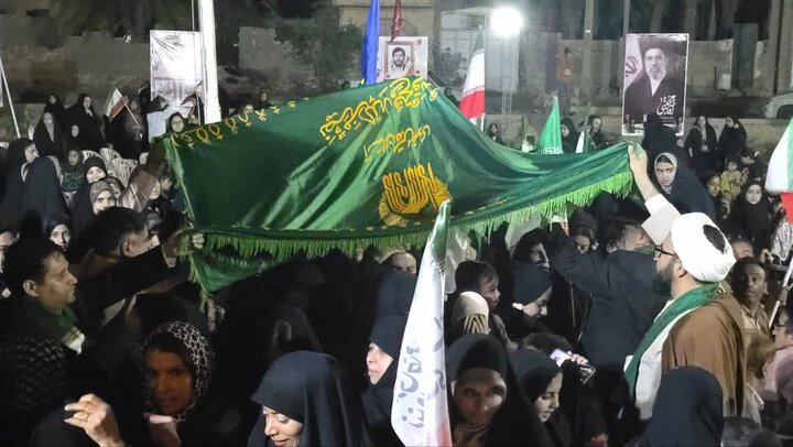 تصاویر/ حضور خدام رضوی در شهر بادوله