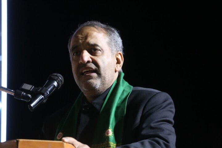 تصاویر/ حضور خادمان امام رضا(ع) در شهر کاکی