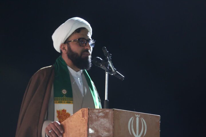 تصاویر/ حضور خادمان امام رضا(ع) در شهر کاکی