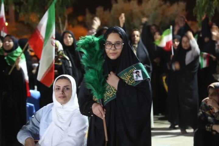 تصاویر/ حضور خادمان امام رضا(ع) در شهر کاکی