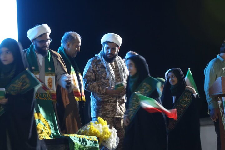 تصاویر/ حضور خادمان امام رضا(ع) در شهر کاکی