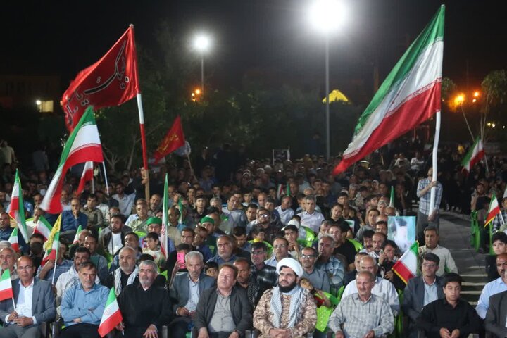 تصاویر/ حضور خادمان امام رضا(ع) در شهر کاکی