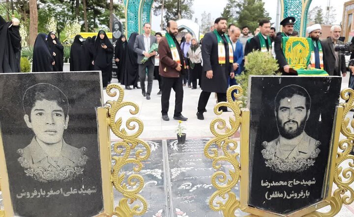 تصاویر/گام از سفر معنوی کاروان «زیر سایه خورشید» در منطقه کاشان