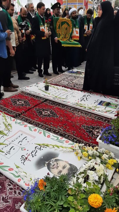تصاویر/گام از سفر معنوی کاروان «زیر سایه خورشید» در منطقه کاشان