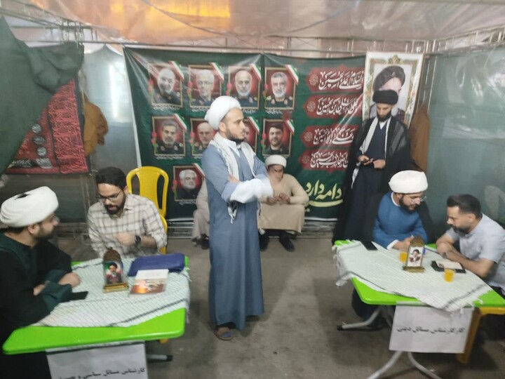 تصاویر/فعالیت طلاب مدرسه علمیه صاحب الزمان(عج) ماهشهر