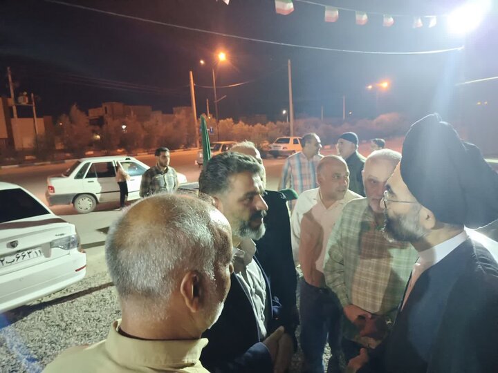 تصاویر/ دیدار نماینده ولی فقیه درکاشان با خاناده شهداء وجانبازان جنگ رمضان سفیدشهر ویزدل