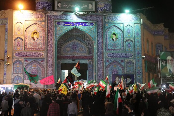 تصاویر/ پنجاه و هفتمین شب اجتماع مردمی در قرچک