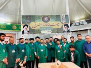 دوران جنگ خدمت کا انوکھا جذبہ؛ قم المقدسہ مقدسہ میں ہندوستانی طلبہ کا موکبِ ہندیہ سے حرمِ حضرت معصومہؑ تک زائرین کی مسلسل خدمت کا سلسلہ